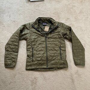 New Men PATAGONIA Nano Puff Insulated Jacket Sage Khaki Medium 84212 Soldout